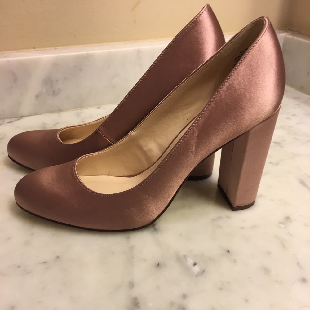Nine West Satin Heels